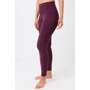 Monochrome Printed Women's Leggings Mandala image-3