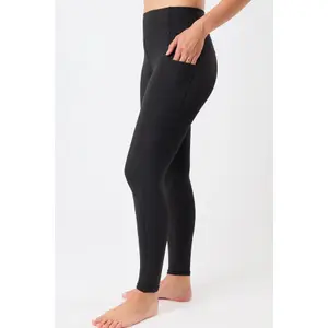 Women's Mixed Corduroy Leggings Mandala image-2