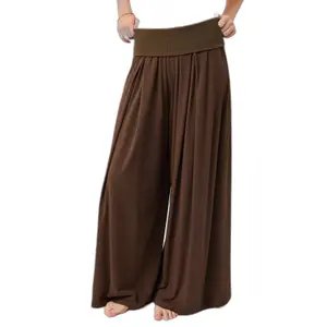 Pantalon à jambes extra-larges femme Mandala