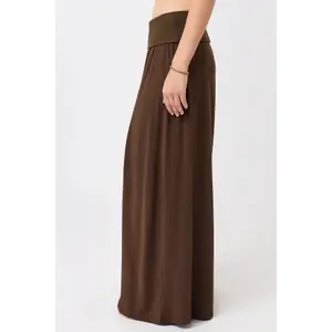 Pantalon à jambes extra-larges femme Mandala image-1