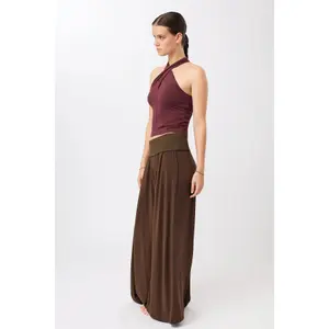Pantalon à jambes extra-larges femme Mandala image-4