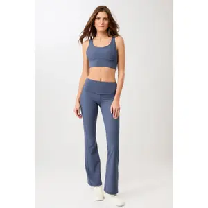 Schwangere Dehnbund-Hose Damen Mandala image-4