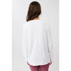 Dames-T-shirt met lange mouwen Mandala Easy image-1