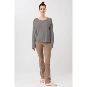 Women's long-sleeve open-back T-shirt Mandala image-3