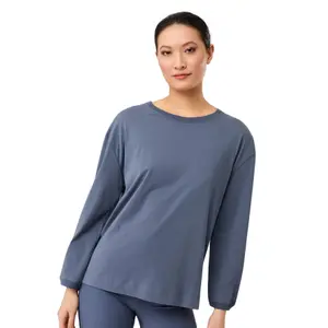 Women's long sleeve T-shirt Mandala Wide image-0