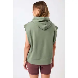 Ärmelloser Hoodie , Damen Mandala image-1