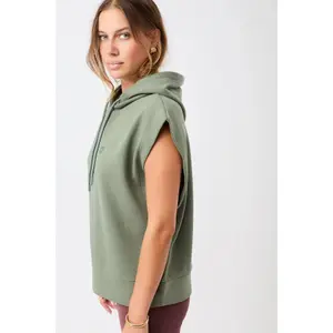 Ärmelloser Hoodie , Damen Mandala image-2