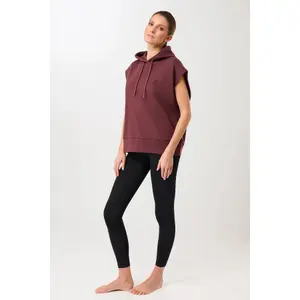 Ärmelloser Hoodie , Damen Mandala image-4