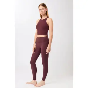 Frauen Top mit gekreuztem Trägerdesign Mandala Cross image-3