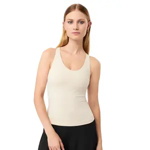 Tanktop med krydsryg fine kvinder Mandala All Sports