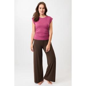 T-shirt med sidoflikar för dam Mandala image-3