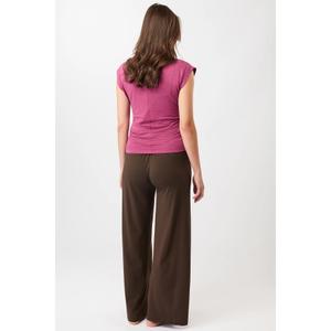 T-shirt med sidoflikar för dam Mandala image-4