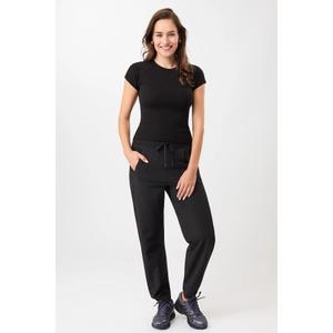 Slim fit ribbet T-shirt til kvinder Mandala image-3