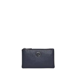 Porte-cartões de couro macio com zíper Mandarina Duck image-0