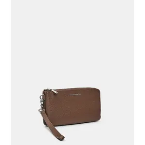 Porte-monnaie double compartiment en cuir femme Mandarina Duck image-1