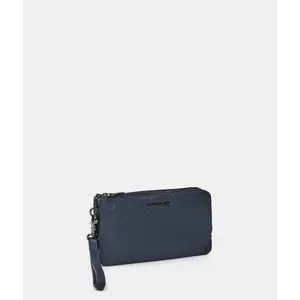 Porte-monnaie double compartiment en cuir femme Mandarina Duck image-1