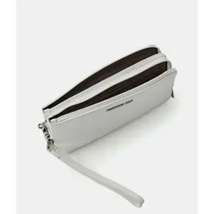 Porte-monnaie double compartiment en cuir femme Mandarina Duck image-3