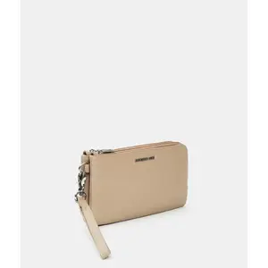 Porte-monnaie double compartiment en cuir femme Mandarina Duck image-1