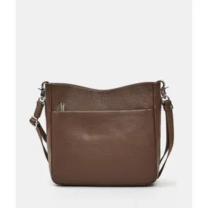 Sac bandoleira em couro de vitelo Mandarina Duck Mellow image-1