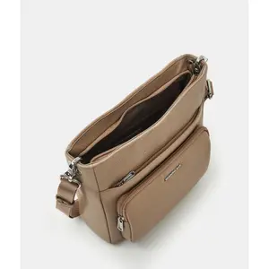 Sac bandoleira em couro de vitelo Mandarina Duck Mellow image-3