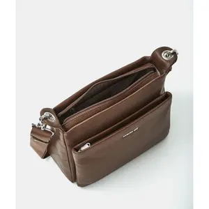 Square Pattern Shoulder Bag Mandarina Duck Mellow image-3