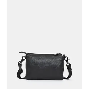 Leather shoulder bag Mandarina Duck Mellow image-1