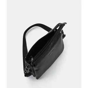 Leather shoulder bag Mandarina Duck Mellow image-3