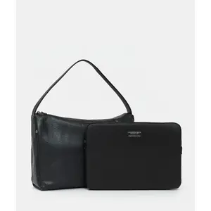 Women's leather shoulder bag Mandarina Duck Mellow 40x42x15 cm image-4
