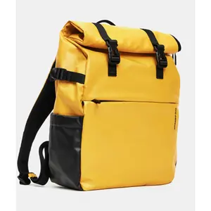 Computer Backpack with Folding Flap Mandarina Duck Eco Coated image-1