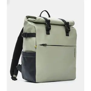 Computer Backpack with Folding Flap Mandarina Duck Eco Coated image-2