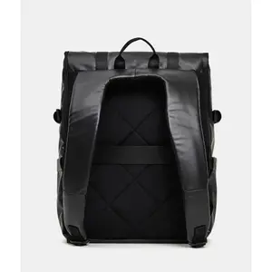 Computer Backpack with Folding Flap Mandarina Duck Eco Coated image-2