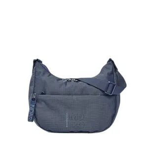 Expandable Shoulder Bag with Closure Mandarina Duck Hobo image-0