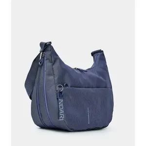 Expandable Shoulder Bag with Closure Mandarina Duck Hobo image-2