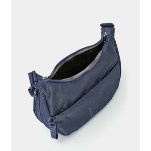 Expandable Shoulder Bag with Closure Mandarina Duck Hobo image-4