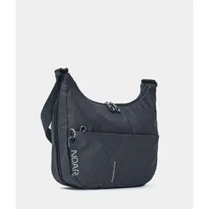 Expandable Shoulder Bag with Closure Mandarina Duck Hobo image-2