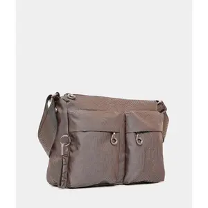 Shoulder Bag with Double Front Pocket Mandarina Duck MD20 image-1