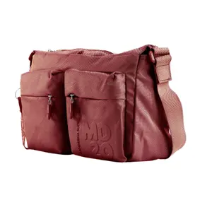 Medium Shoulder Bag with Double Front Pocket Mandarina Duck MD20 image-2