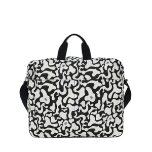 Foldable Square Duffle Bag Mandarina Duck Revival Moire image-0