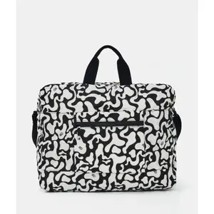 Foldable Square Duffle Bag Mandarina Duck Revival Moire image-1