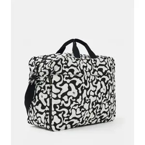 Foldable Square Duffle Bag Mandarina Duck Revival Moire image-2