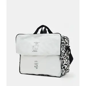 Foldable Square Duffle Bag Mandarina Duck Revival Moire image-3