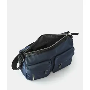 Crossbody tas med dobbelt forlommer Mandarina Duck Hunter image-3