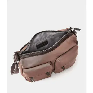 Crossbody tas med dobbelt forlommer Mandarina Duck Hunter image-3