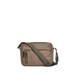 Borsa a tracolla con tasca anteriore in nylon Mandarina Duck Hunter