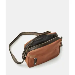Borsa a tracolla con tasca anteriore in nylon Mandarina Duck Hunter image-3