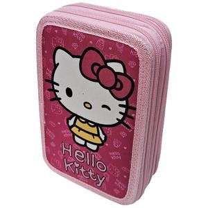8436615538584-trousse-a-crayons-triple-pencil-enfant-manenti-hello-kitty-my-style-rose-13-5x20x6-5-cm