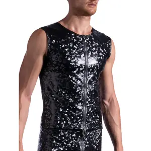 Zipperowany Top Manstore M2190