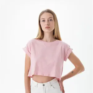 Damen Crop-Top T-Shirt Mantis image-1