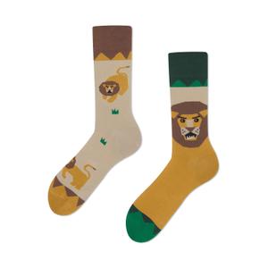 r275-chaussettes-many-mornings-lion-around-beige