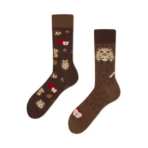 Socken Many Mornings Happy Hedgehog image-0